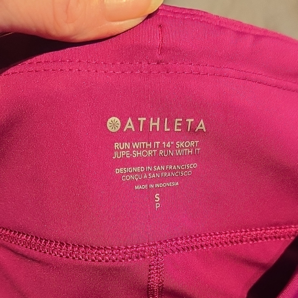 Athleta Fuchsia Sport Skirt - Picture 2 of 16